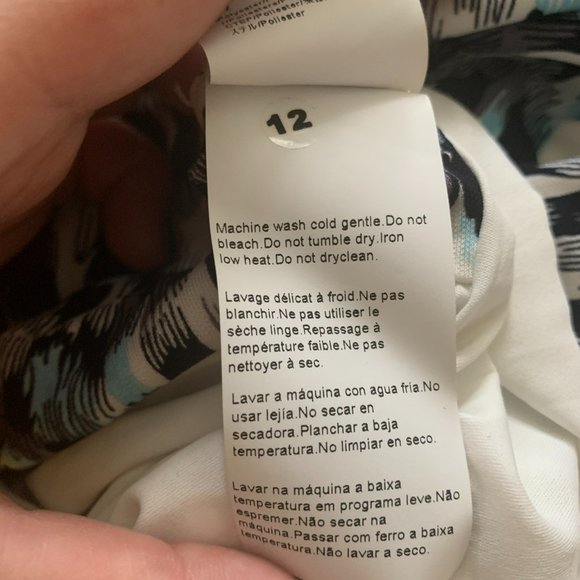 HUGO BOSS Vintage Tortoise Art Large Basic Shift Casual Women Mini Dress Leopard - Picture 10 of 12